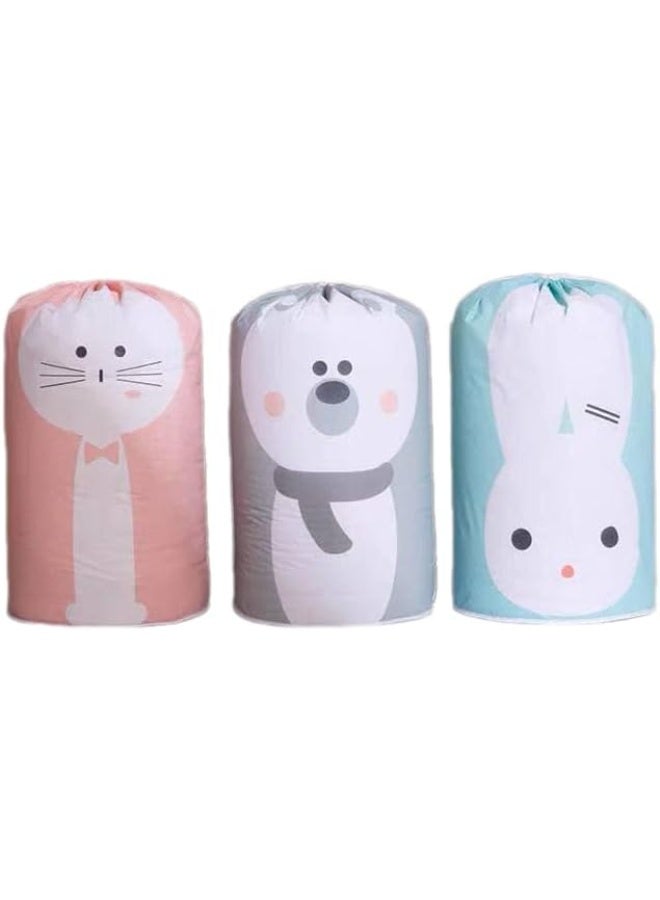 Blanket and bedsheet storage bag, 70 cm width × 85 cm length, diameter 45 cm, made of waterproof ELC material. - Image 1
